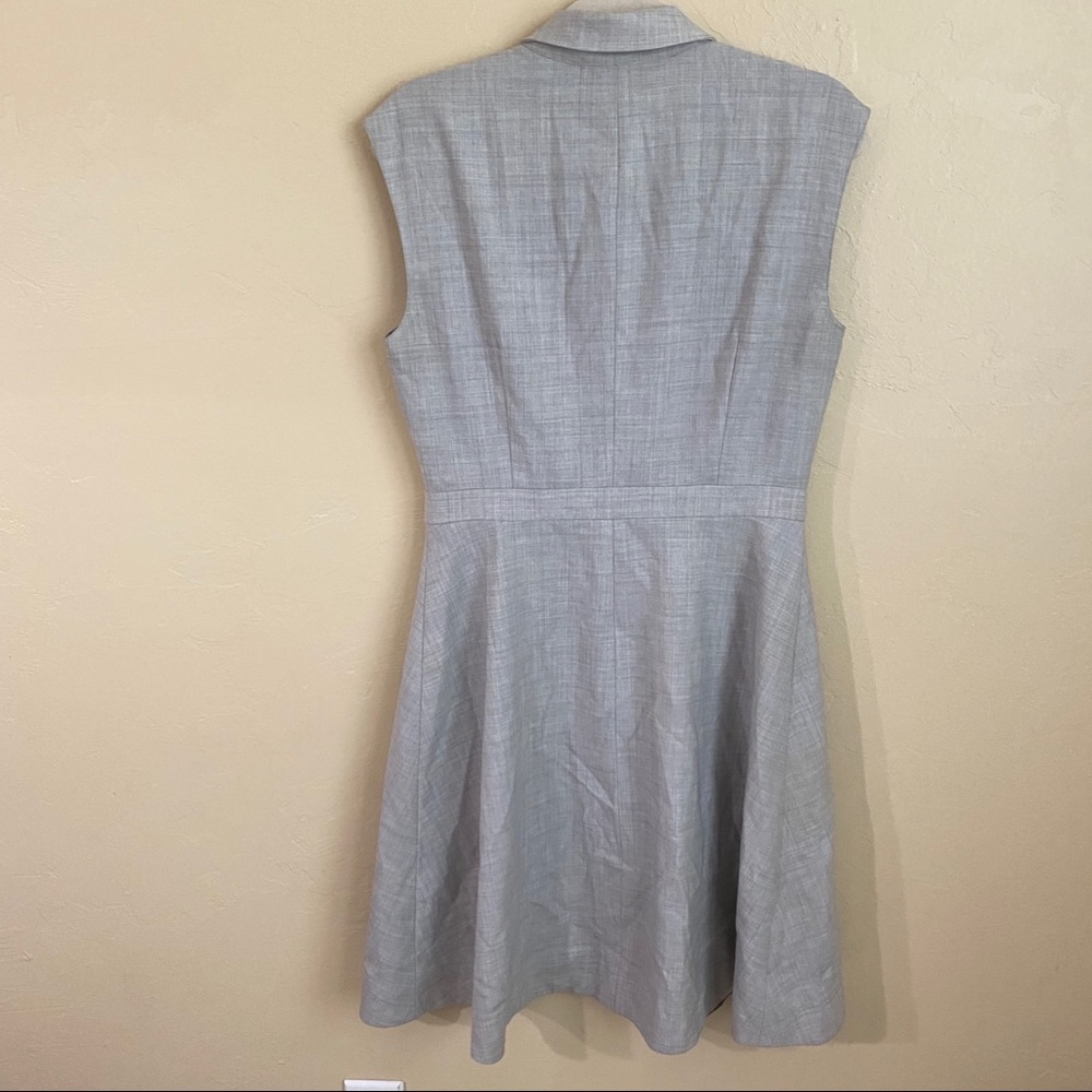 J Crew Cap Sleeve Shirtdress in Super 120s Wool - Picture 6 of 6